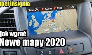 Jak zaktualizować mapy w oplu insigni i uniknąć problemów na drodze