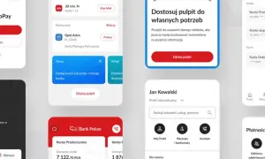 Aplikacja mobilna Peopay. Widok panelu użytkownika, opcje dostosowania pulpitu, dodawania kont i kart. Jak uruchomić Peopay na nowym telefonie?