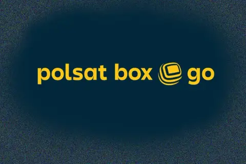 Logo Polsat Box Go. Dowiedz się, jak zainstalować Polsat Go na telewizorze LG, aby cieszyć się ulubionymi programami.