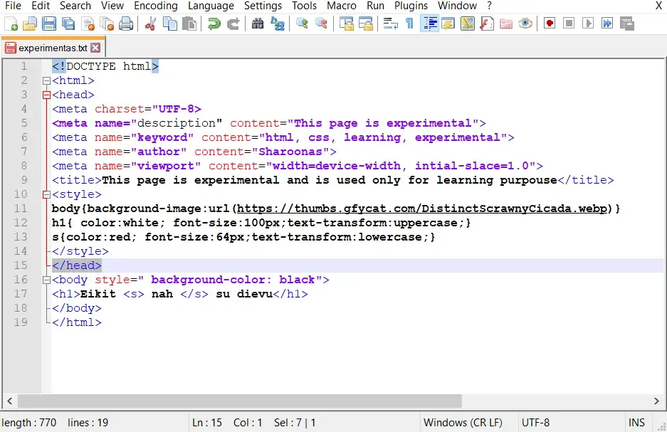 Jak zrobić stronę internetową HTML w Notepad++ bez zbędnych trudności