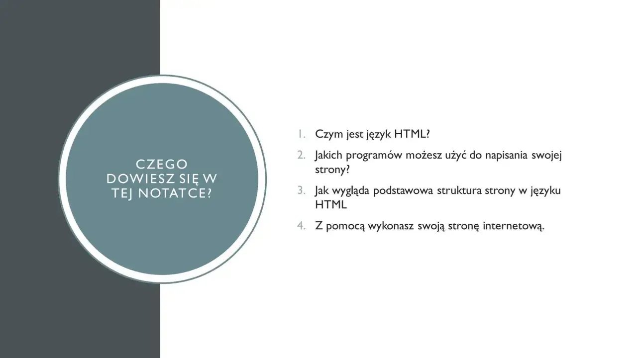 Naucz się, jak zrobić stronę internetową w notatniku. Poznaj język HTML, programy do tworzenia stron i ich strukturę.