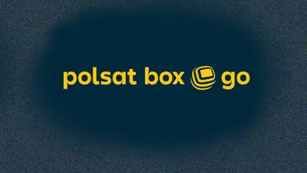 Logo Polsat Box Go. Dowiedz się, jak zainstalować Polsat Go na telewizorze LG, aby cieszyć się ulubionymi programami.